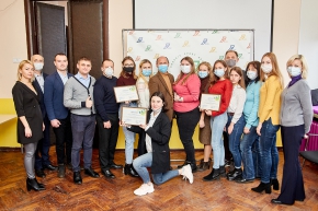 В Харькове наградили студентов, разработали фирменный стиль для спортивных организаций