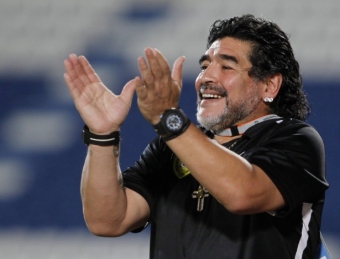 Owner  Metalist  met with Maradona