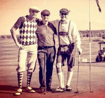 In Kharkov, first held retro golf tournament