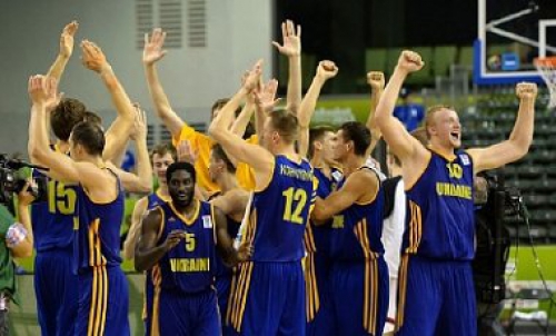 Ukrainian national team for the first time in the history took place in the Вј finals of EuroBasket