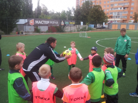 In Kharkov, a presentation of the Dutch football academy TOTAL SOCCER METHOD
