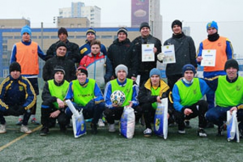 Kharkovites with hearing impairment participated in a football mini- tournament