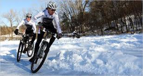Харьковские велосипедисты выступили на зимнем чемпионате Украины