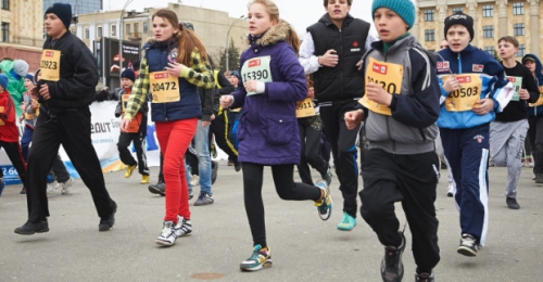 Tomorrow there will be children's races II Kharkiv International Marathon