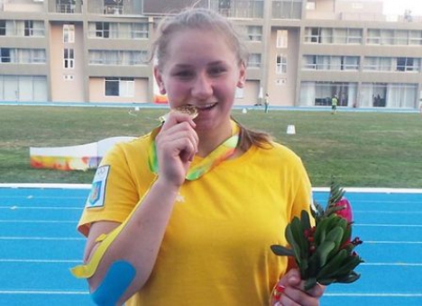 Маргарита Лукашенко приносить золото в літньому Європейському юнацькому олімпійському фестивалі