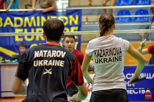 In Kharkov, passed the stage of the European Cup badminton