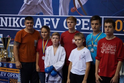 Kharkov athletes took part in the International Karate Tournament NIKOLAEV OPEN - 2015 