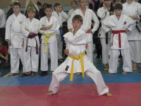 In Kharkov, Ukraine held the championship in karate JKS version