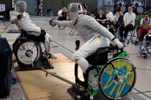 У Харкові пройшов турнір з фехтування серед інвалідів на візках