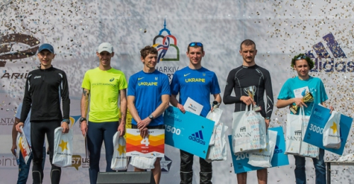 Определились победили марафонского забега в Харькове