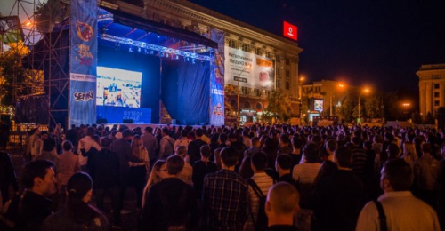 Харьковскую фан-зону Евро-2016 посетили более 100 тысяч человек