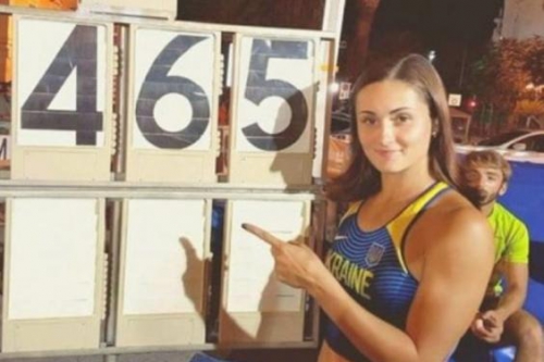 Харьковчанка установила рекорд Украины по прыжкам с шестом