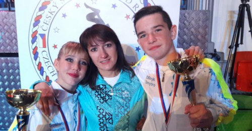 Юные рок-н-ролльщики победили на соревнованиях в Чехии 
