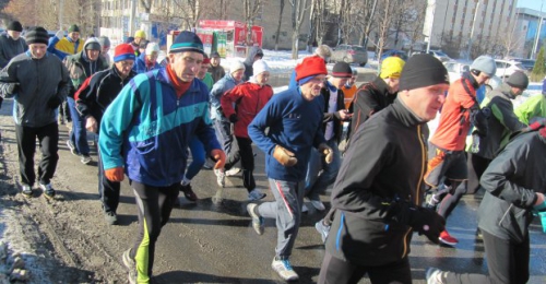 В Харькове состоялся легкоатлетический пробег «Зимний максимум»