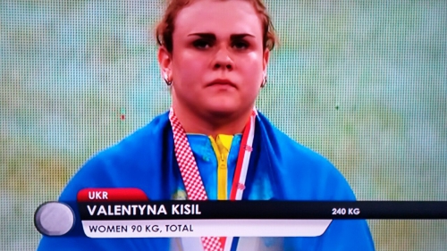 Харьковчанка Валентина Кисиль - серебряный призер Европы по тяжелой атлетике 2017