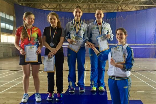 Харьковские бадминтонисты выиграли чемпионат Украины