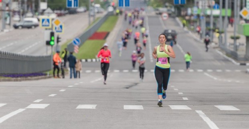 В Харькове прошел женский забег «Women Run»