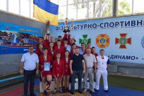 Юные самбисты Харьковщины выиграли чемпионат Украины