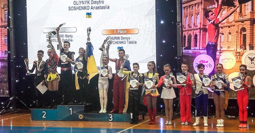 Харьковчане стали чемпионами Европы по акробатическому рок-н-роллу