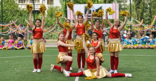 Харьковские студентки стали призерами чемпионата Европы по черлидингу