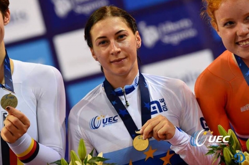 Олена Старикова - чемпіонка Європи 2017 на треку