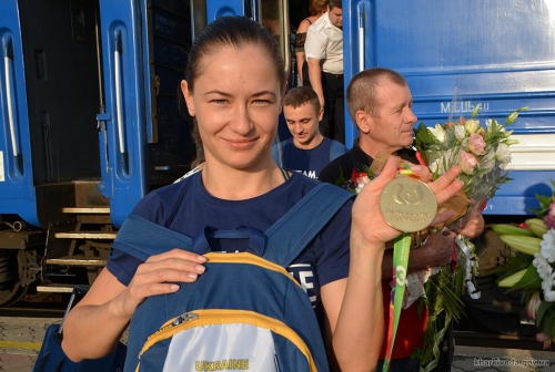 В Харькове торжественно встретили победителей и призеров Х Всемирных игр