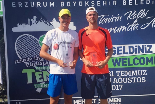 Марат Девятьяров выиграл парный теннисный титул в Турции