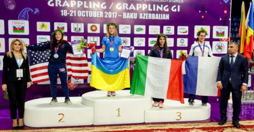 Харьковская спортсменка победила на чемпионате мира в Баку
