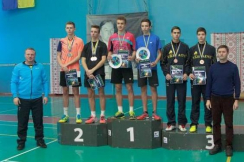Юні бадмінтоністи завоювали 12 медалей всеукраїнського турніру