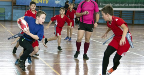 В Харькове стартовал новый сезон школьной регбийной лиги