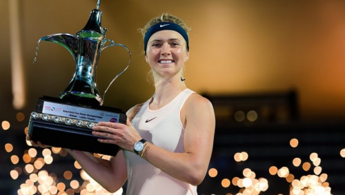 Элина Свитолина второй раз подряд завоевала трофей в Дубае