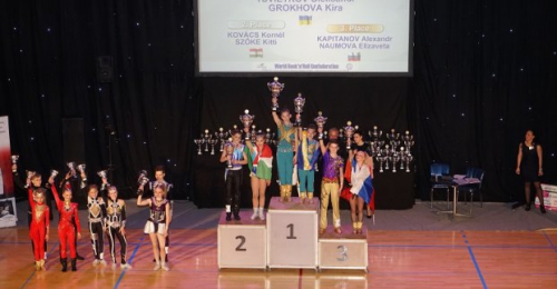 Харьковчане победили на этапе Кубка мира по акробатическому рок-н-роллу