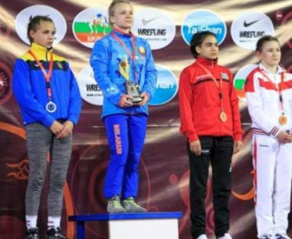 Харьковчанка стала вице-чемпионкой Европы по борьбе