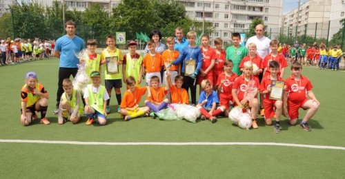 В Киевском районе Харькова завершился турнир по мини-футболу среди школьников