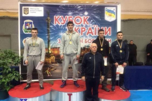 На чемпіонаті України з вільної боротьби серед чоловіків харків’яни вибороли 7 нагород