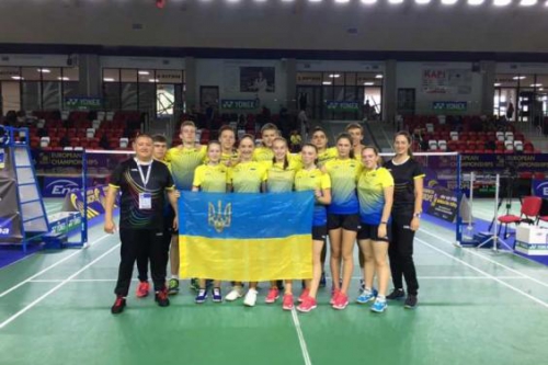 Харьковские бадминтонисты стали бронзовыми призерами чемпионата Европы