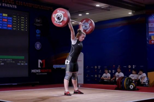 Ирина Деха – чемпион Европы по тяжелой атлетике