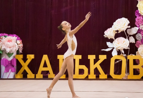 В Харькове прошел международный турнир по художественной гимнастике