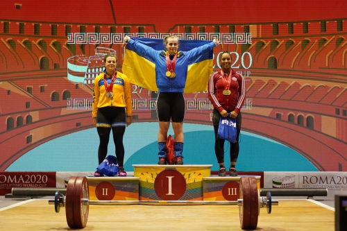 Ирина Деха завоевала золото Кубка мира в Риме