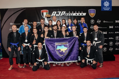 Харківські патрульні завоювали призові місця на міжнародному турнірі з бразильському джиу-джитсу