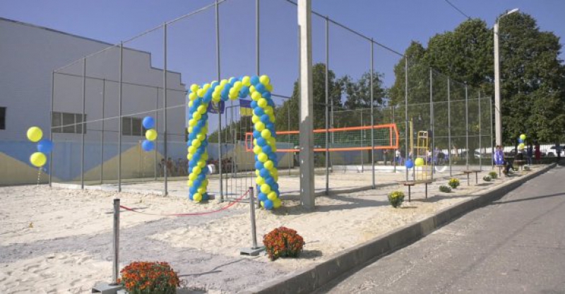 В спорткомплексе юридического университета открыли две новые спортивные площадки