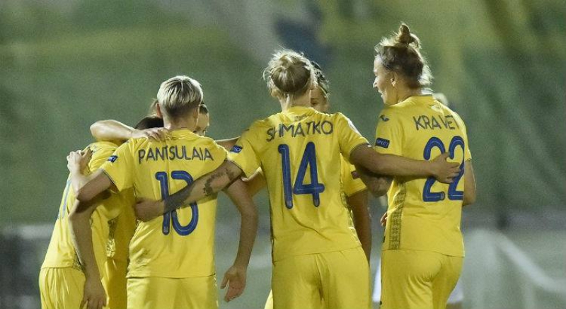 Женская футбольная сборная Украины приблизилась к Евро-2022