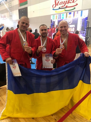 Харьковчане успешно выступают на чемпионате мира по самбо среди мастеров