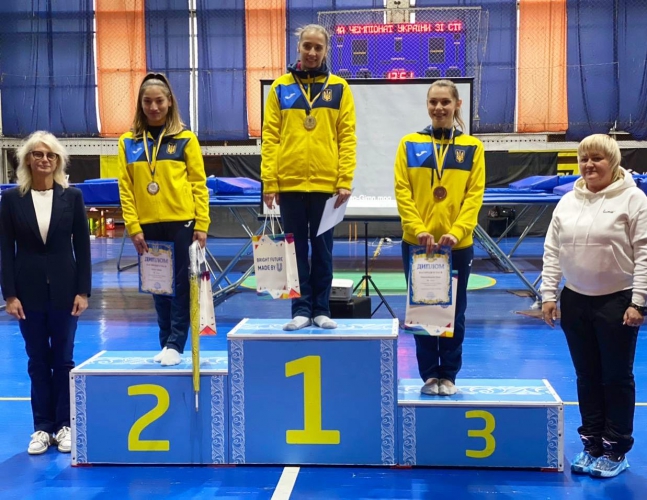 Харків'янка настрибала на батуті бронзову медаль