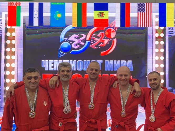Пятеро харьковчан стали чемпионами мира по самбо