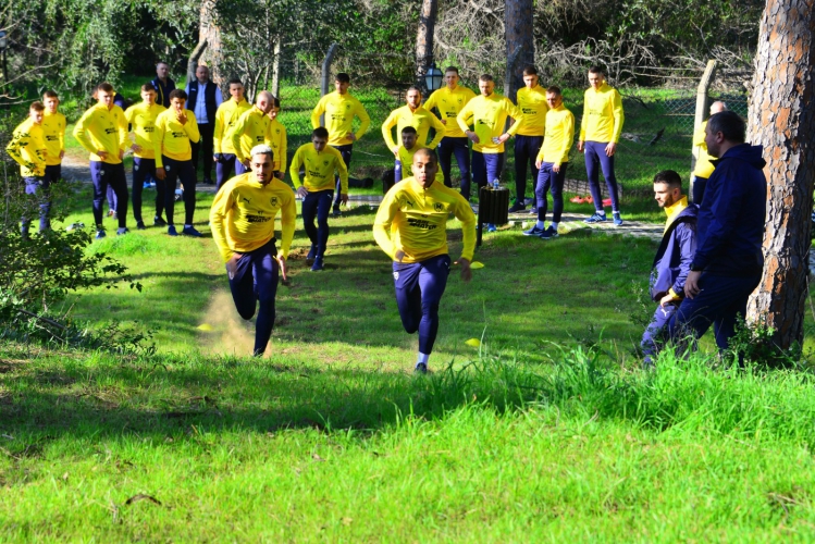 Желто-синие начали тренироваться в Турции