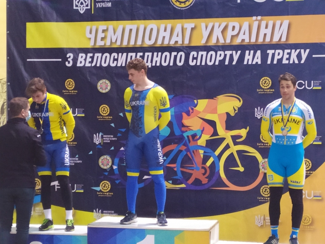Харьковские трековики - победители и призеры чемпионата Украины