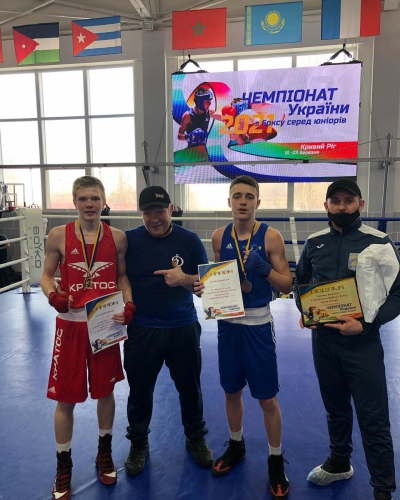 Харківські боксери-юніори - віце-чемпіони ЧУ в командному заліку