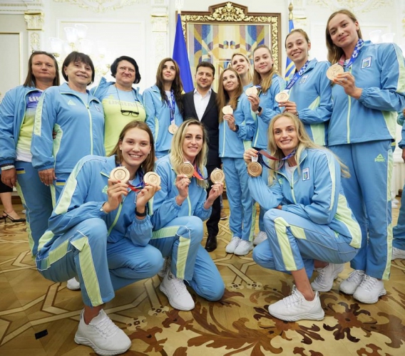 Бронзові харківські олімпійці отримали нагороди від Президента