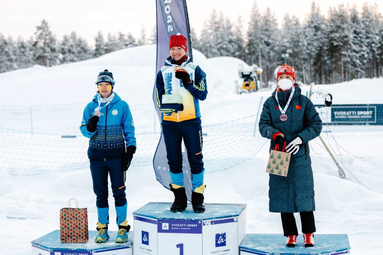 Харьковчанка завоевала серебро Открытого кубка Европы по лыжным гонкам и биатлону